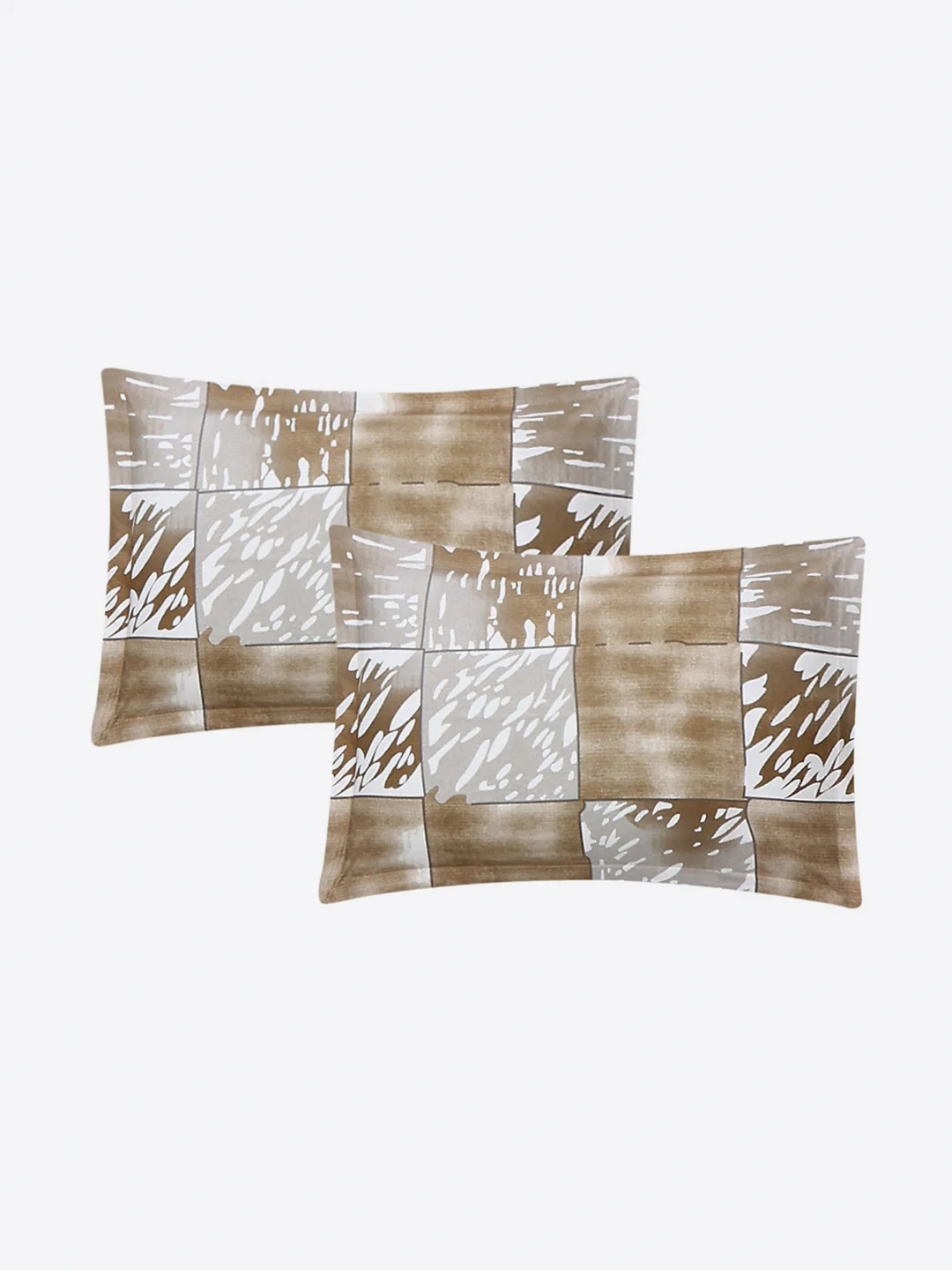 104 TC 100% Cotton Double Bed 1 Bedsheet with 2 Pillow Cover (Samriddhi) - Image 7
