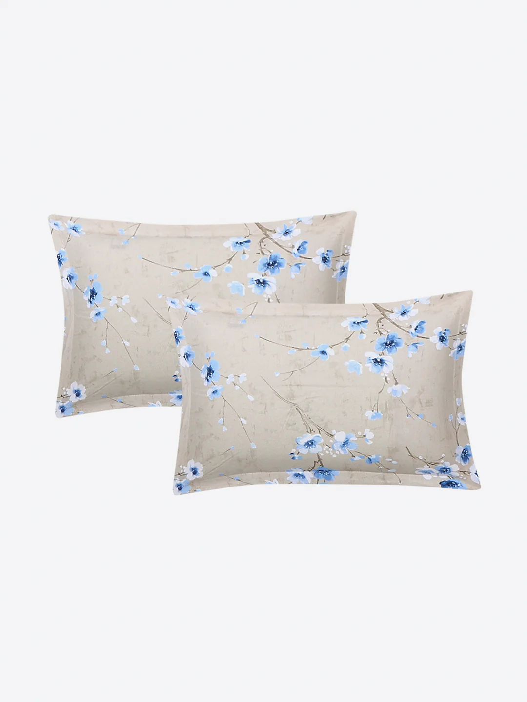 104 TC 100% Cotton Double Bed 1 Bedsheet with 2 Pillow Cover (Samriddhi) - Image 7