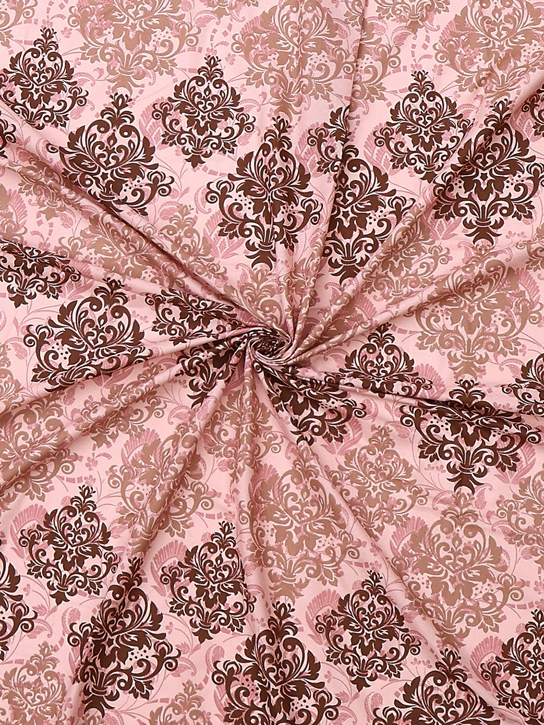 104 TC 100% Cotton Double Bed 1 Bedsheet with 2 Pillow Cover (Samriddhi) - Image 8