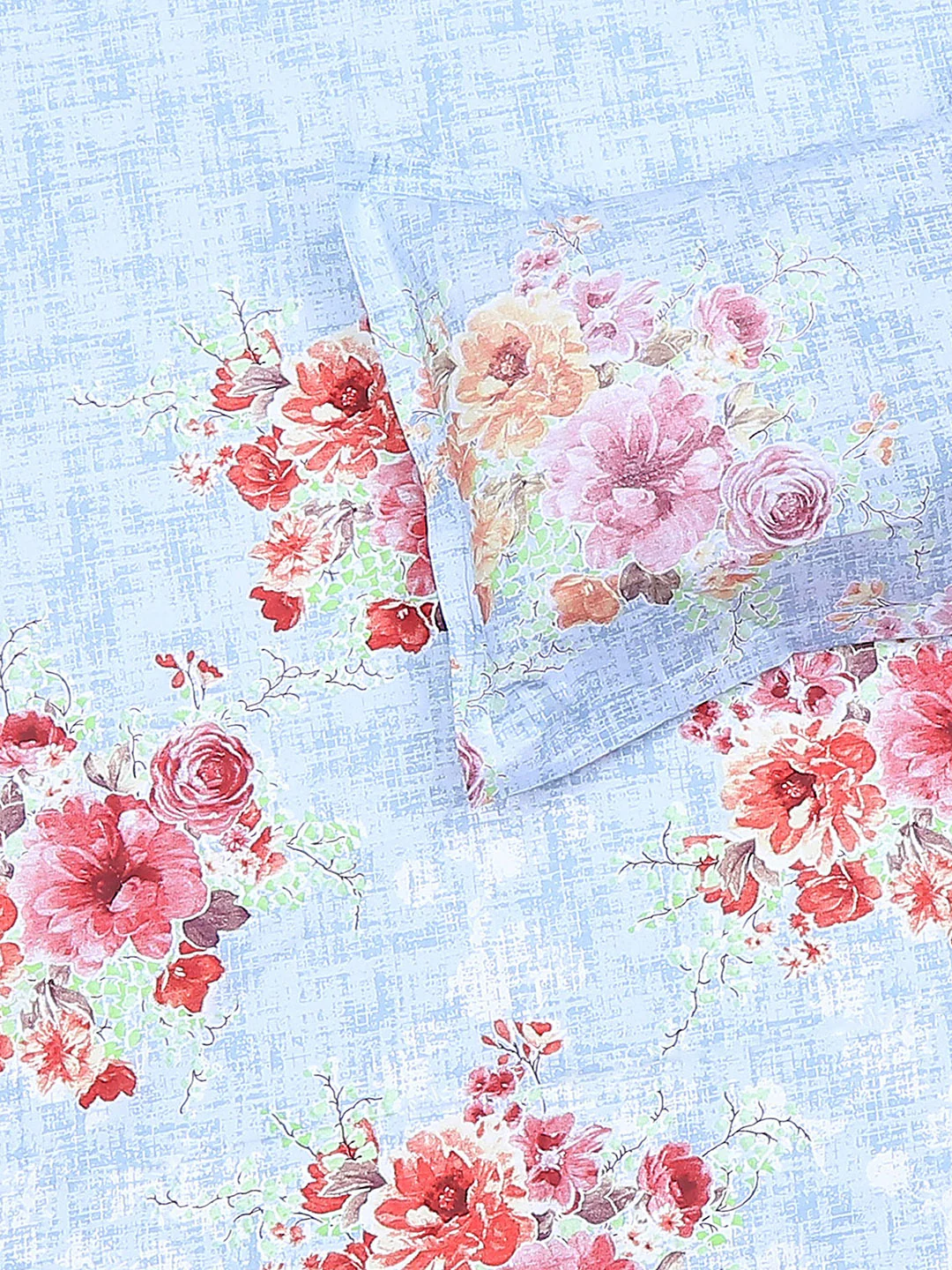 104 TC Cotton Double Bedsheet with 2 Pillow Covers - Updated - Updated - Image 5