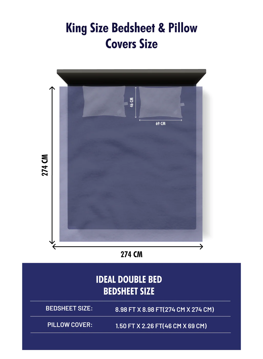104 TC Cotton Double Bedsheet with 2 Pillow Covers - Updated - Image 10