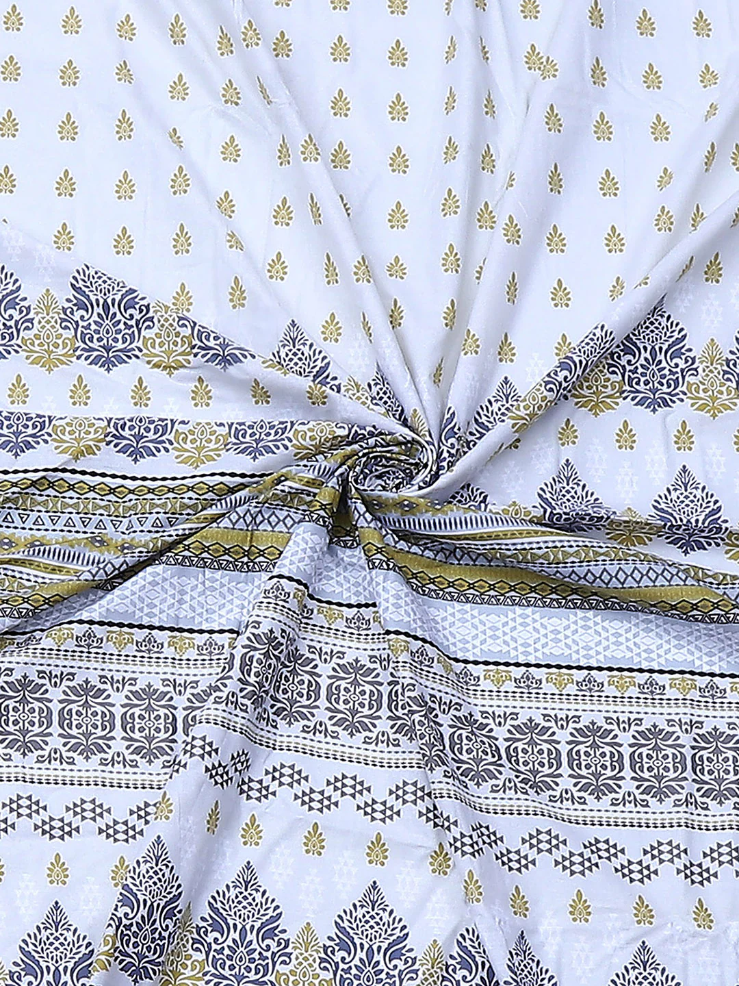 104 TC Cotton Double Bedsheet with 2 Pillow Covers - Updated - Updated - Image 8
