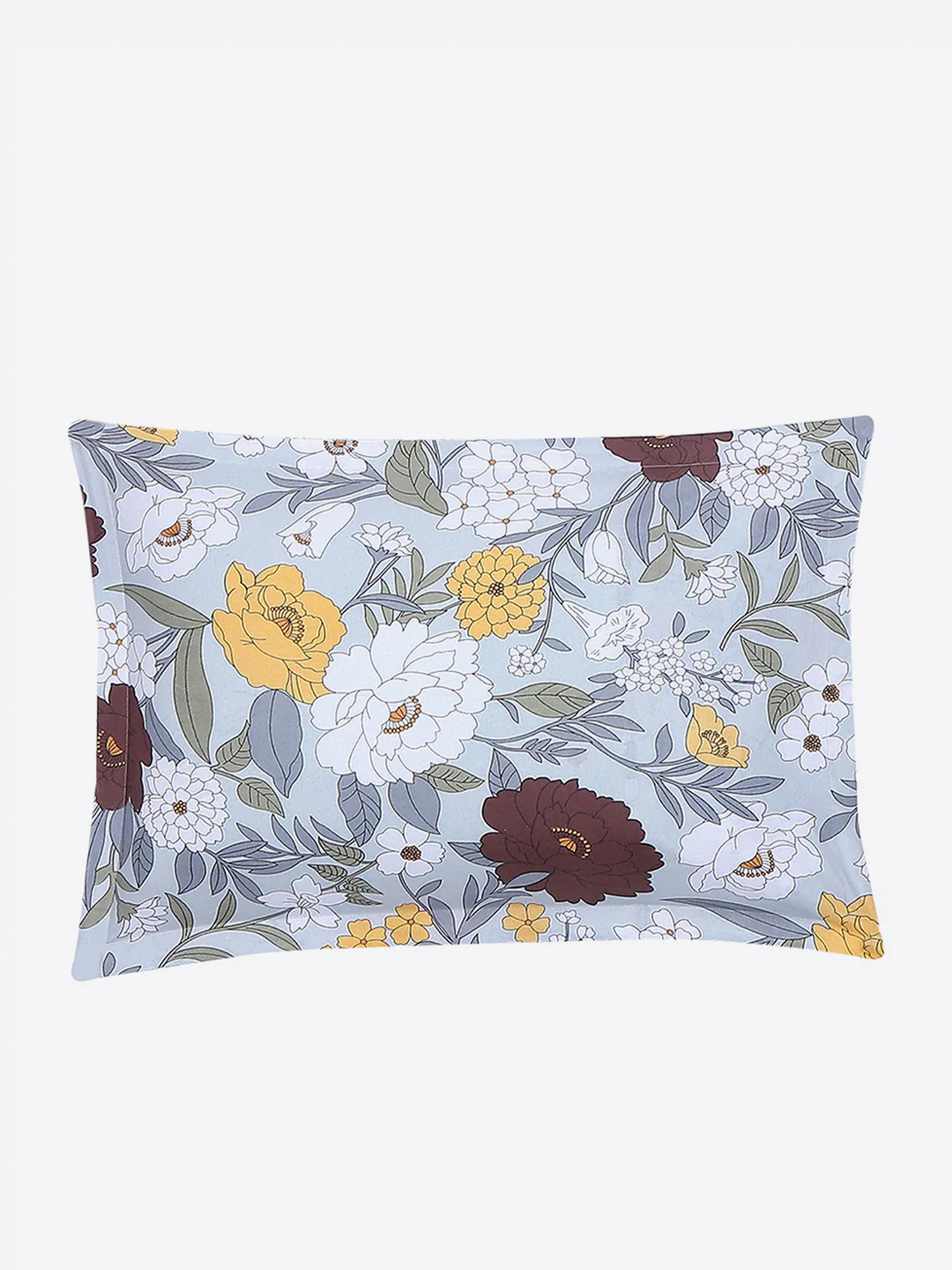 104 TC Cotton Single Bedsheet with 1 Pillow Cover (Elegance) - Image 7