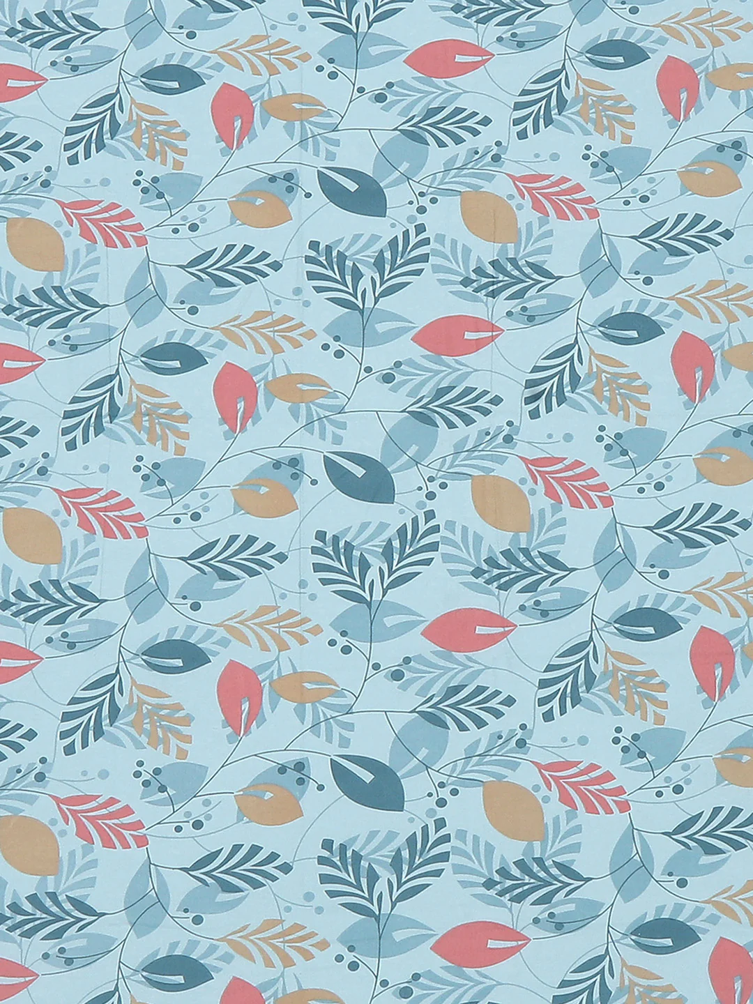 104 TC Cotton Single Bedsheet with 1 Pillow Cover (Elegance) - Image 6