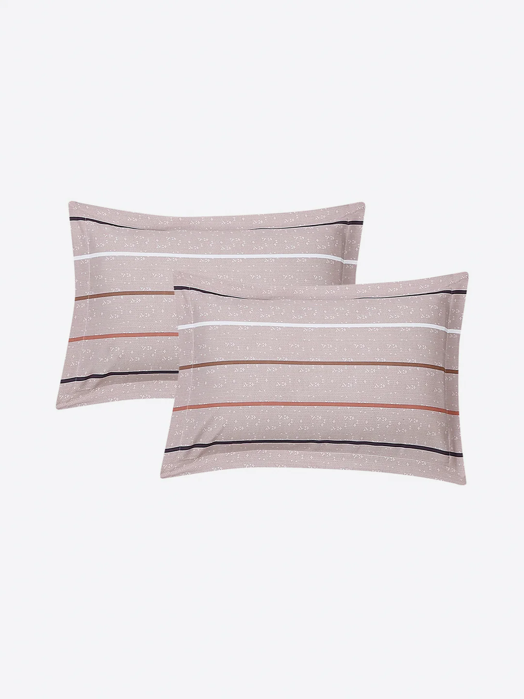 110 GSM Polyester Double Bed 1 Bedsheet with 2 Pillow Cover (Aromatica) - Image 7