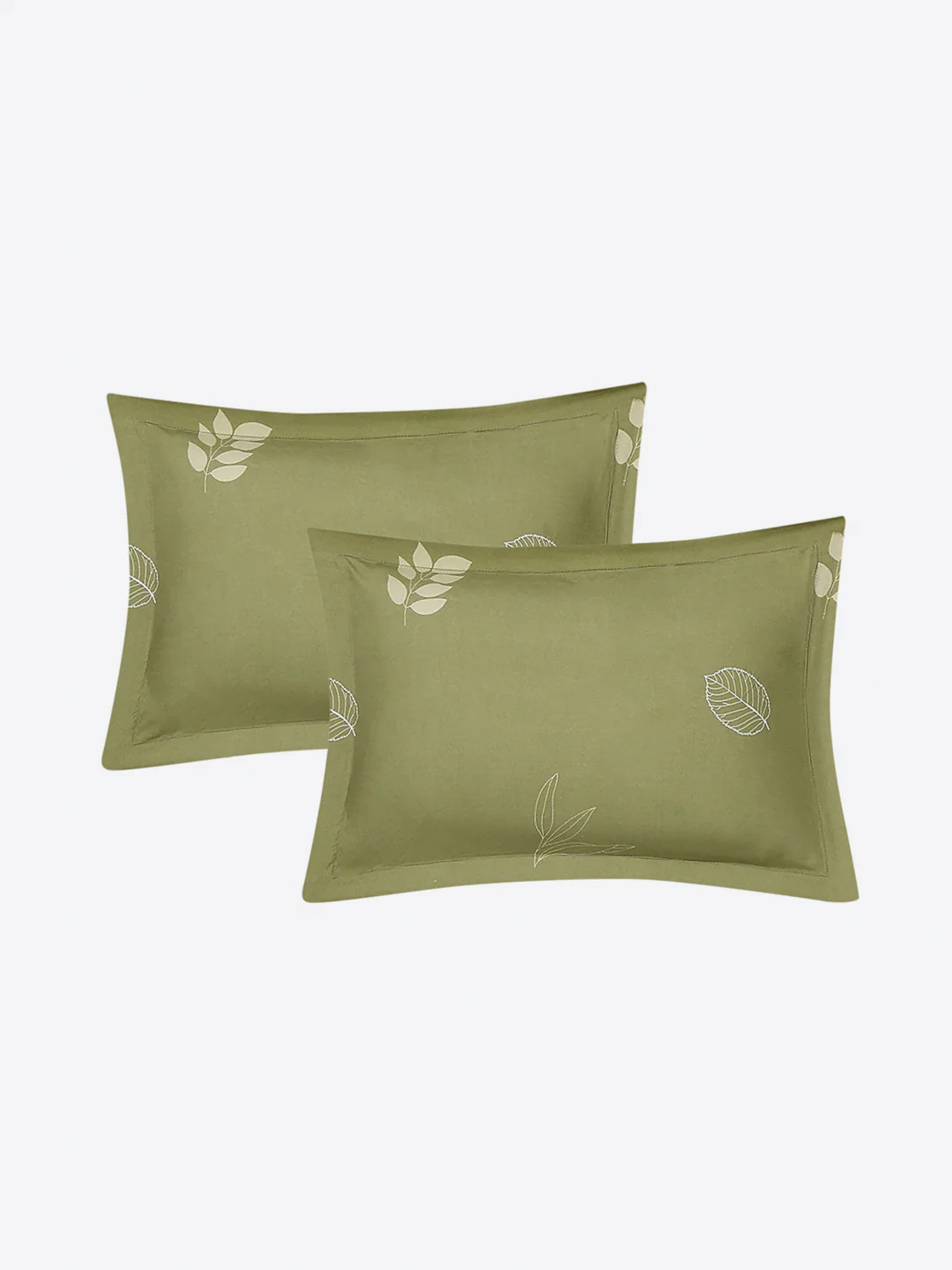 110 GSM Polyester Double Bed 1 Bedsheet with 2 Pillow Cover (Aromatica) - Image 7