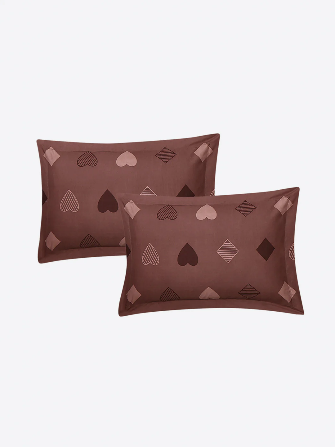 110 GSM Polyester Double Bed 1 Bedsheet with 2 Pillow Cover (Aromatica) - Image 7