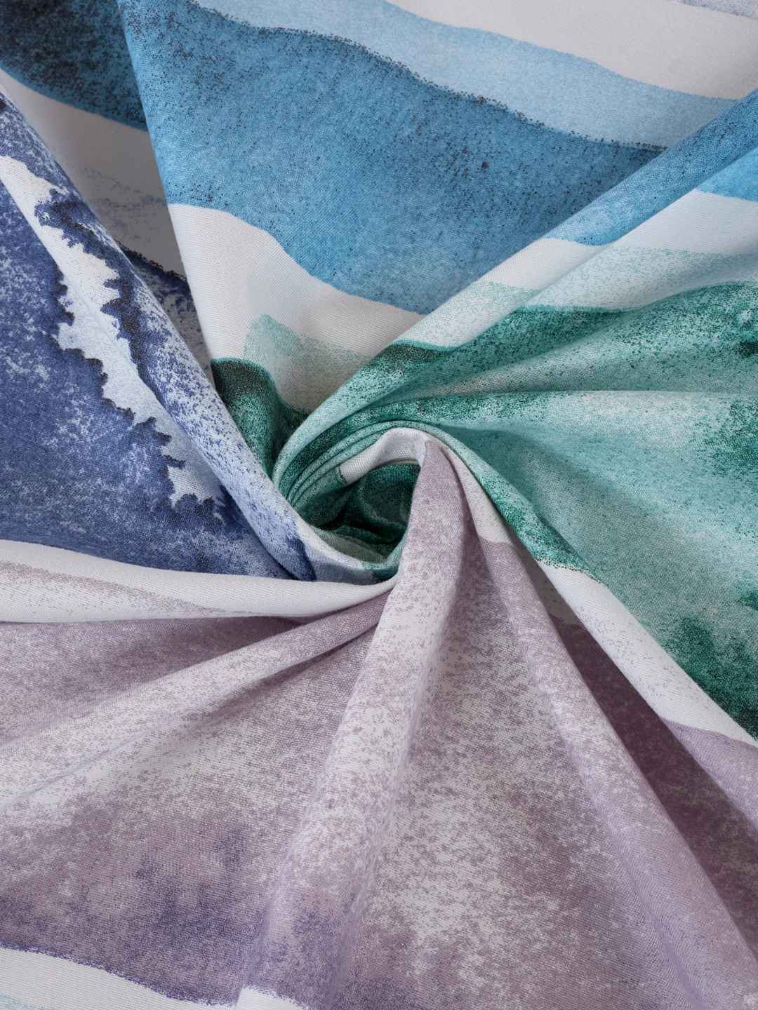 110 GSM Polyester Double Bed Bedsheet with 2 Pillow Covers Aromatica Collection - Image 8