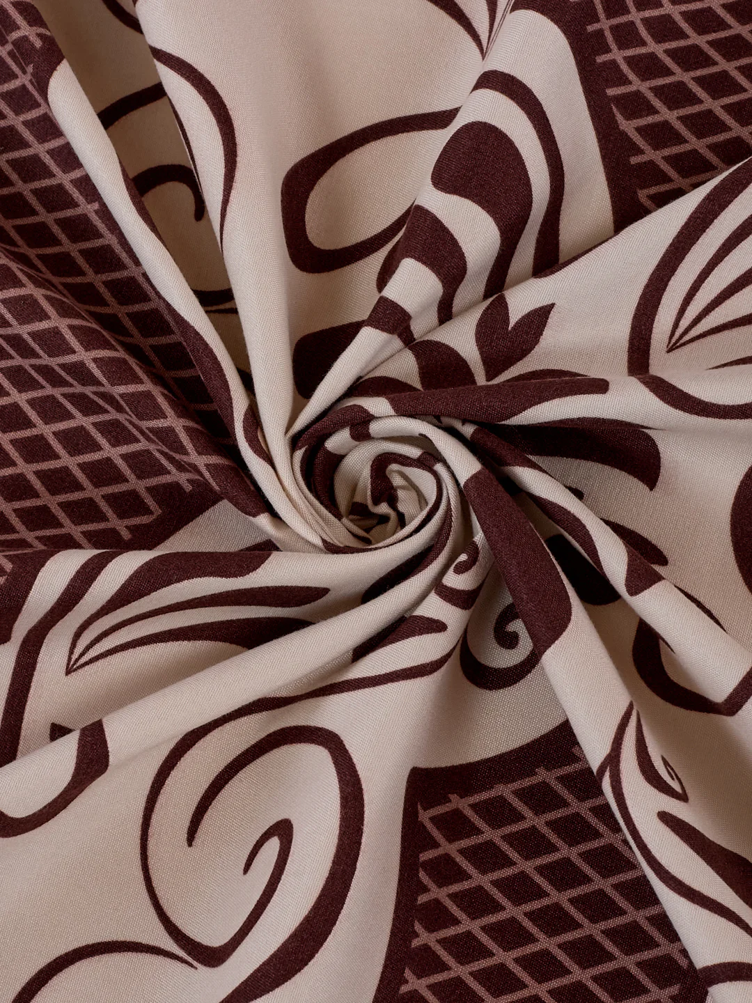 110 GSM Polyester Double Bed Bedsheet with 2 Pillow Covers Aromatica Collection - Image 8