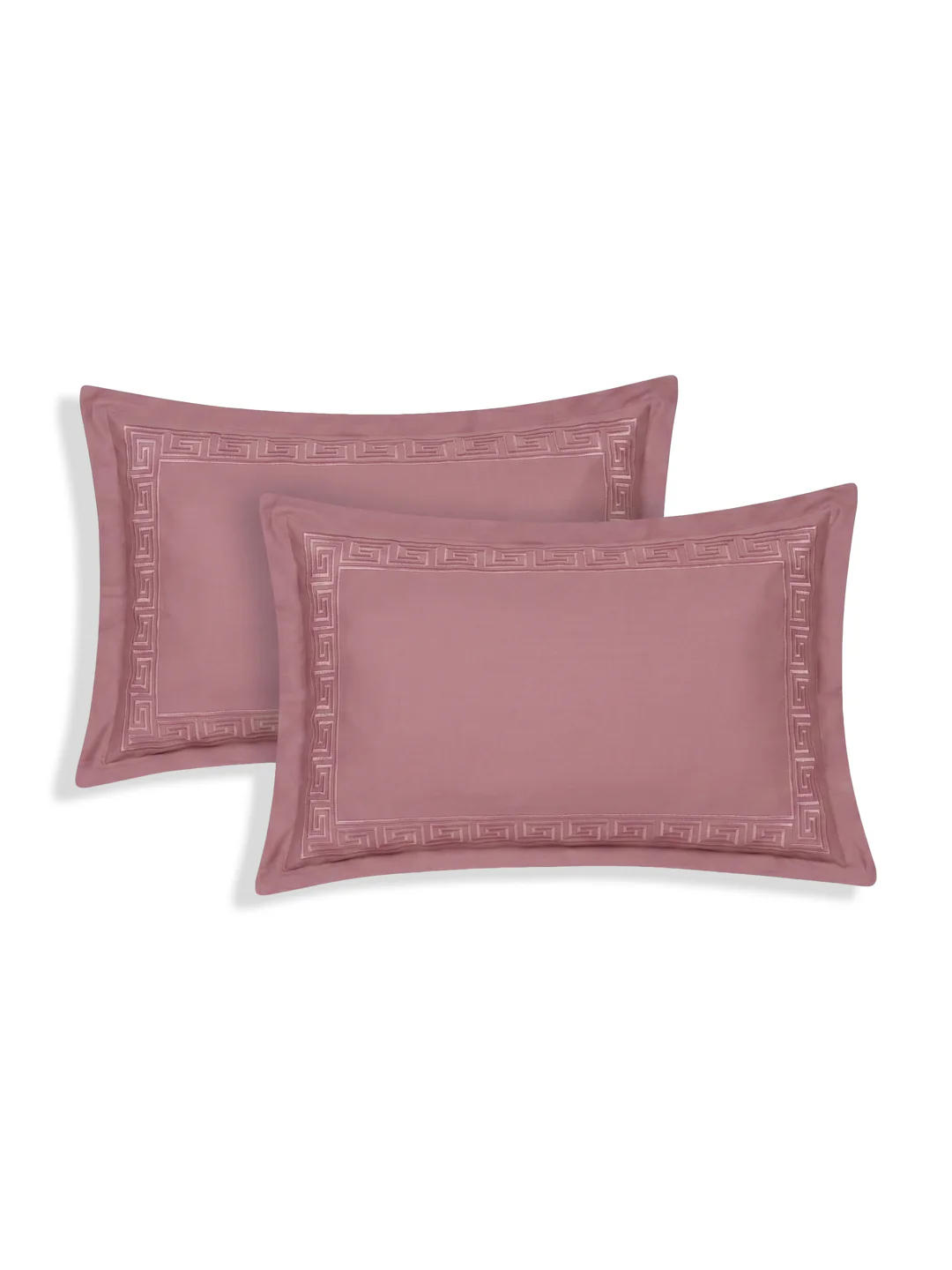 Premium 110 GSM Polyester King Size Bedsheet with 2 Pillow Covers Elite Embroidery Collection - Image 6