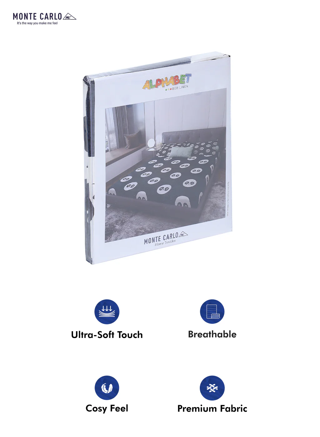 120 GSM  Polyester Double Bed Bedsheet with 2 Pillow Covers - Updated - Image 10