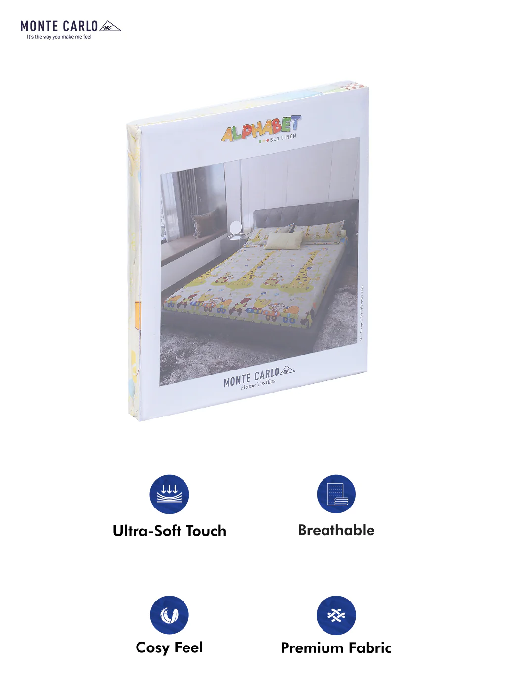 120 GSM  Polyester Double Bed Bedsheet with 2 Pillow Covers - Updated - Updated - Image 10