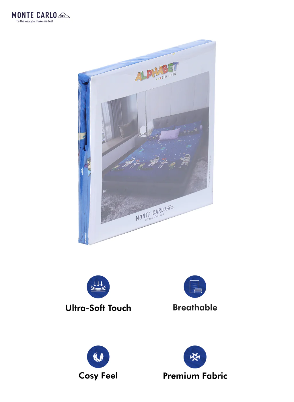 120 GSM  Polyester Double Bed Bedsheet with 2 Pillow Covers - Updated - Updated - Updated - Image 10