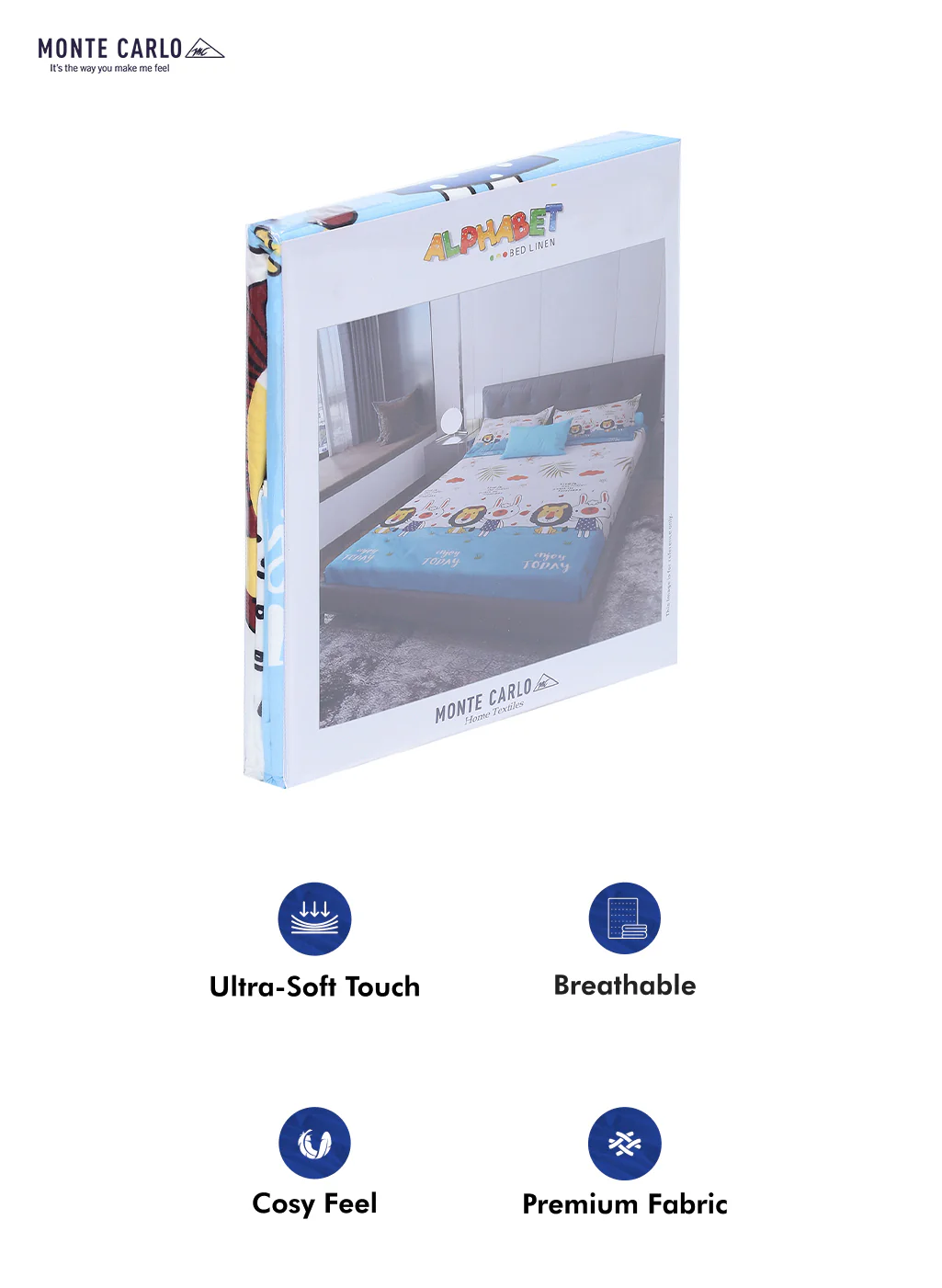 120 GSM  Polyester Double Bed Bedsheet with 2 Pillow Covers - Updated - Updated - Updated - Image 10