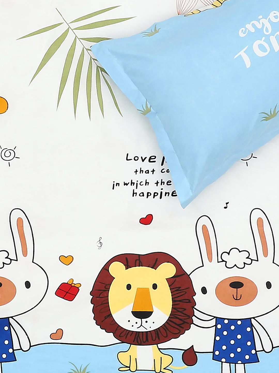 120 GSM  Polyester Double Bed Bedsheet with 2 Pillow Covers - Updated - Updated - Updated - Image 6
