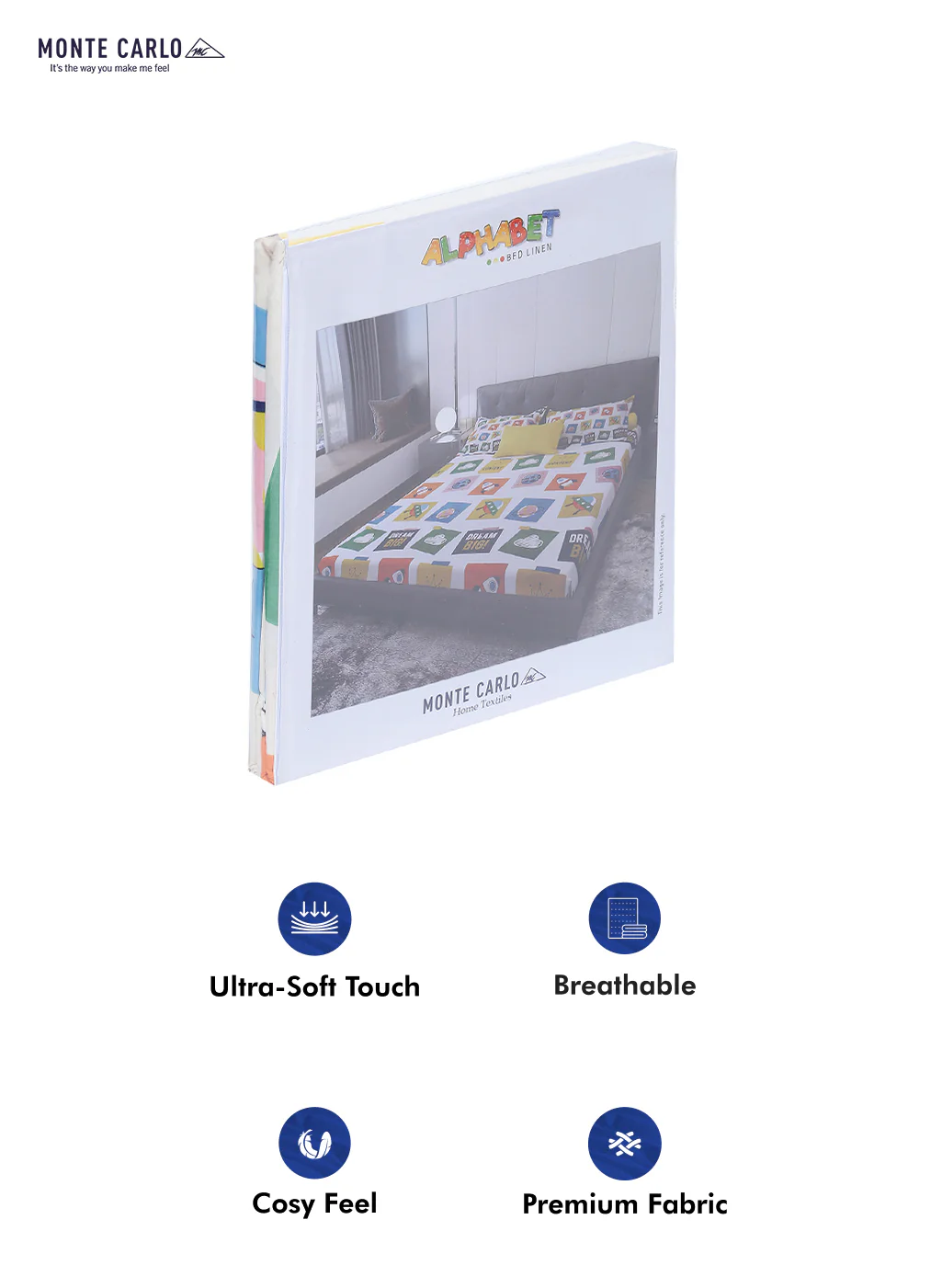 120 GSM  Polyester Double Bed Bedsheet with 2 Pillow Covers - Updated - Updated - Image 10