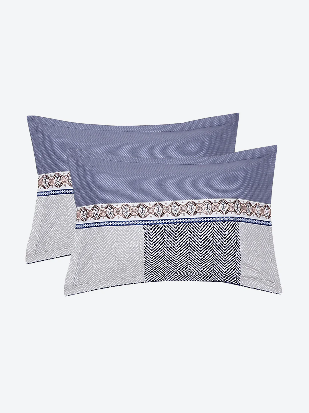 120 GSM  Polyester Double Bed Bedsheet with 2 Pillow Covers - Updated - Updated - Image 8
