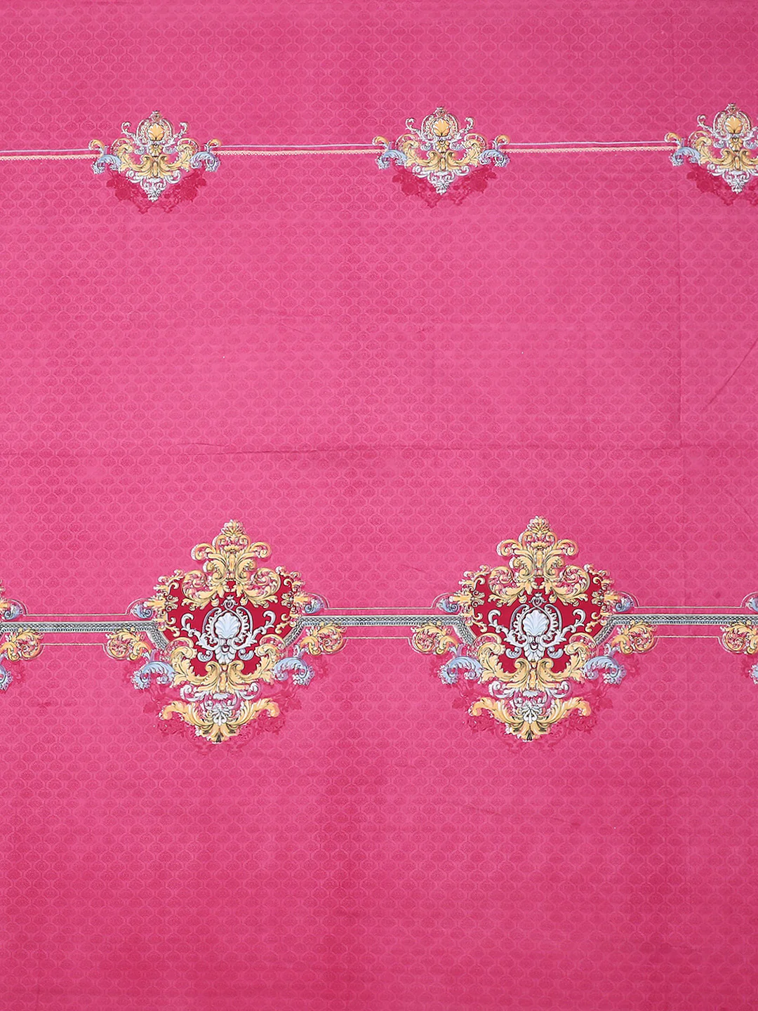 120 GSM  Polyester Double Bed Bedsheet with 2 Pillow Covers - Updated - Updated - Image 7