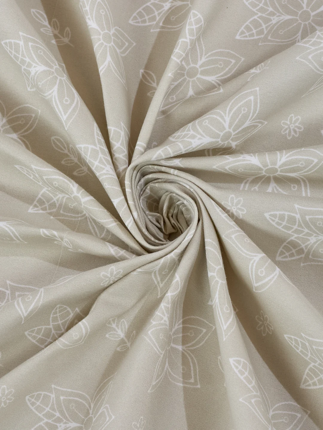 120 GSM Polyester Double Bed Bedsheet with 2 Pillow Covers Clara Collection - Image 8
