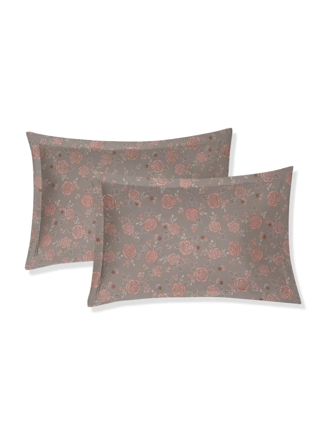 120 GSM Polyester King Size Bedsheet with 2 Pillow Covers Textura Jacquard Collection - Image 8