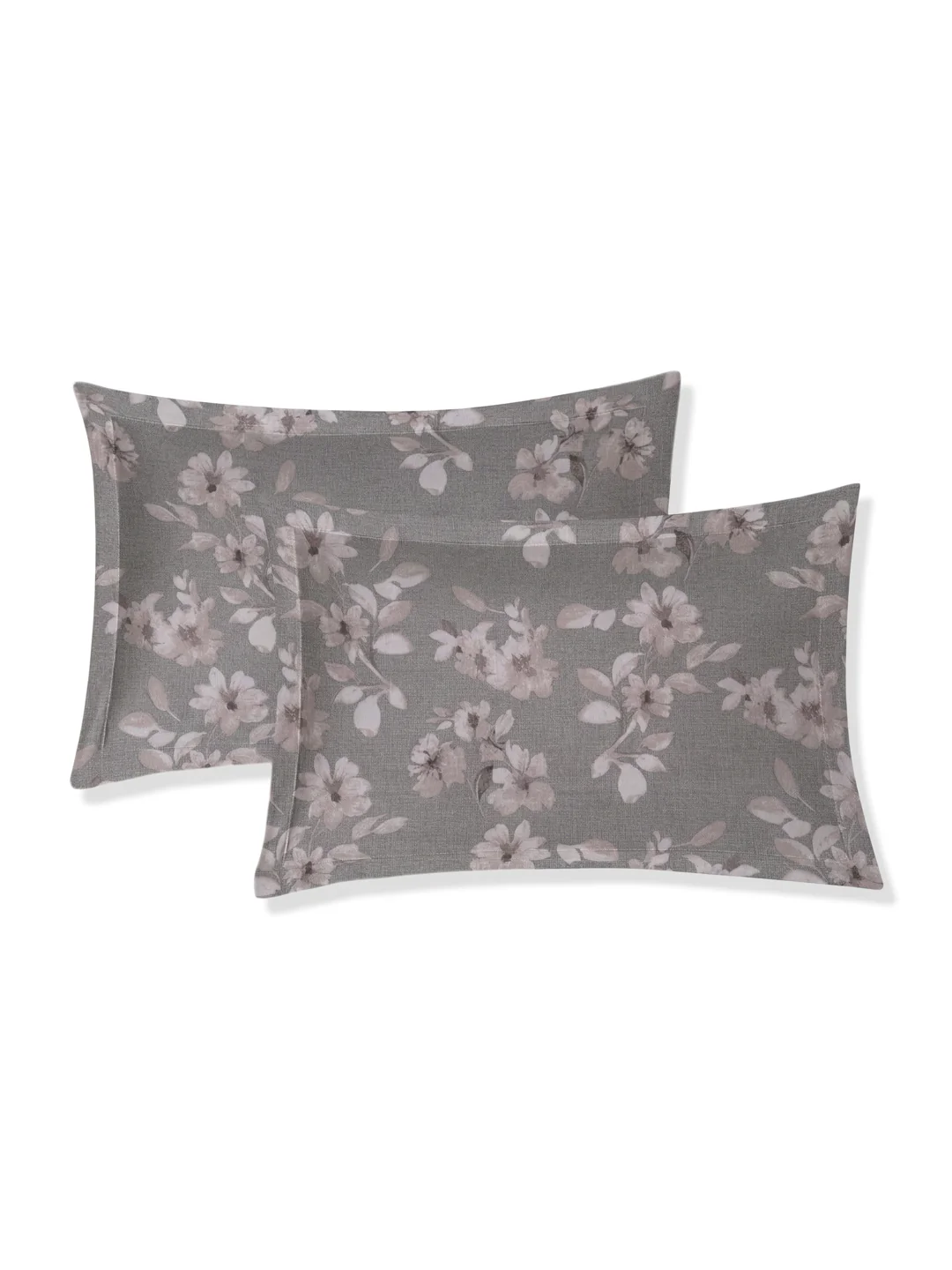 120 GSM Polyester King Size Bedsheet with 2 Pillow Covers Textura Jacquard Collection - Image 8