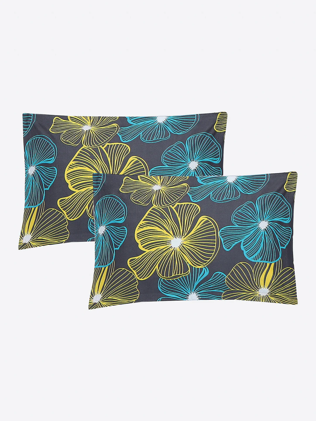 120 GSM Polyester Single Bedsheet with 1 Pillow Cover (Pixel) - Image 7