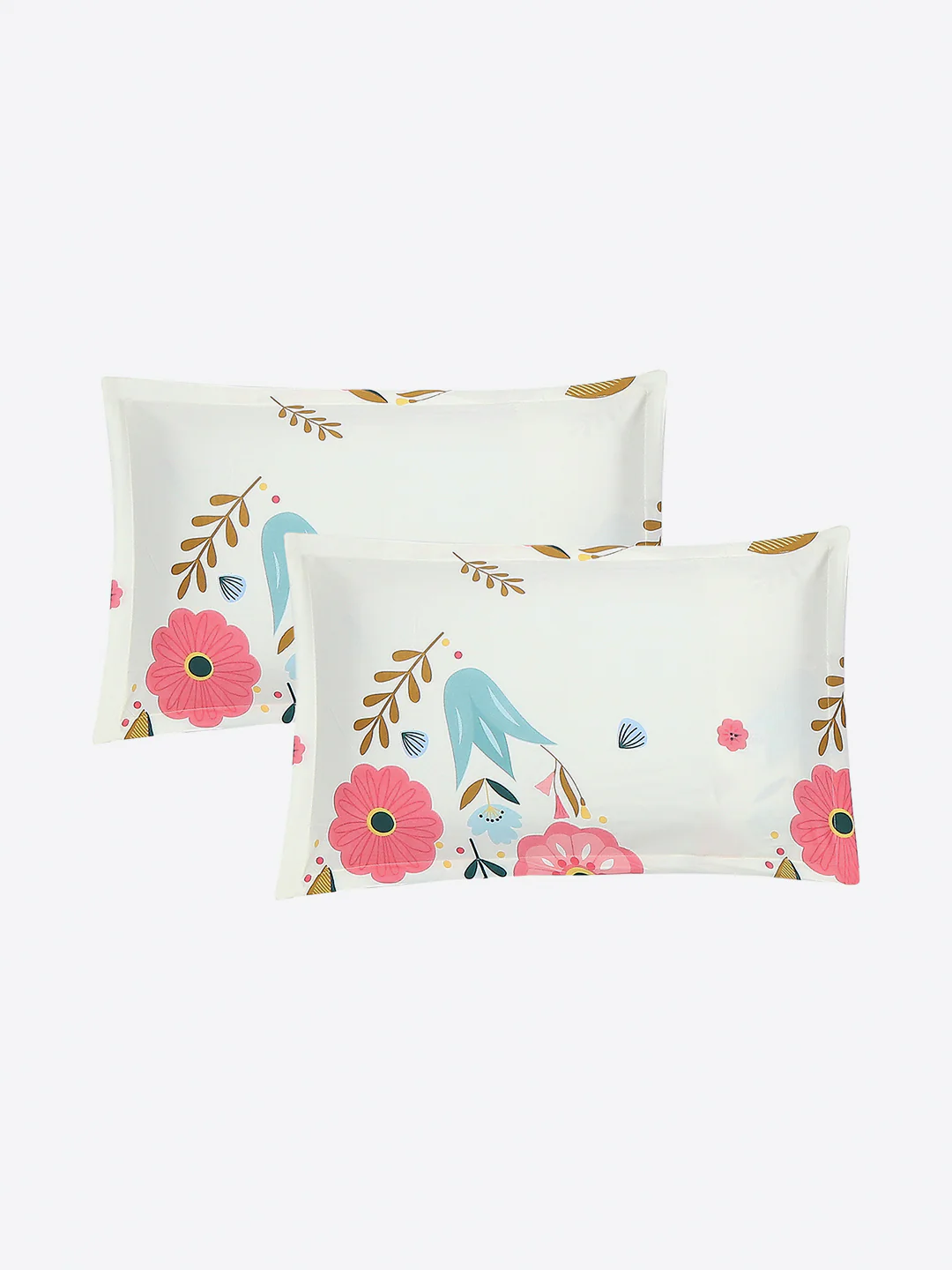 120 GSM Polyester Single Bedsheet with 1 Pillow Cover (Pixel) - Image 7