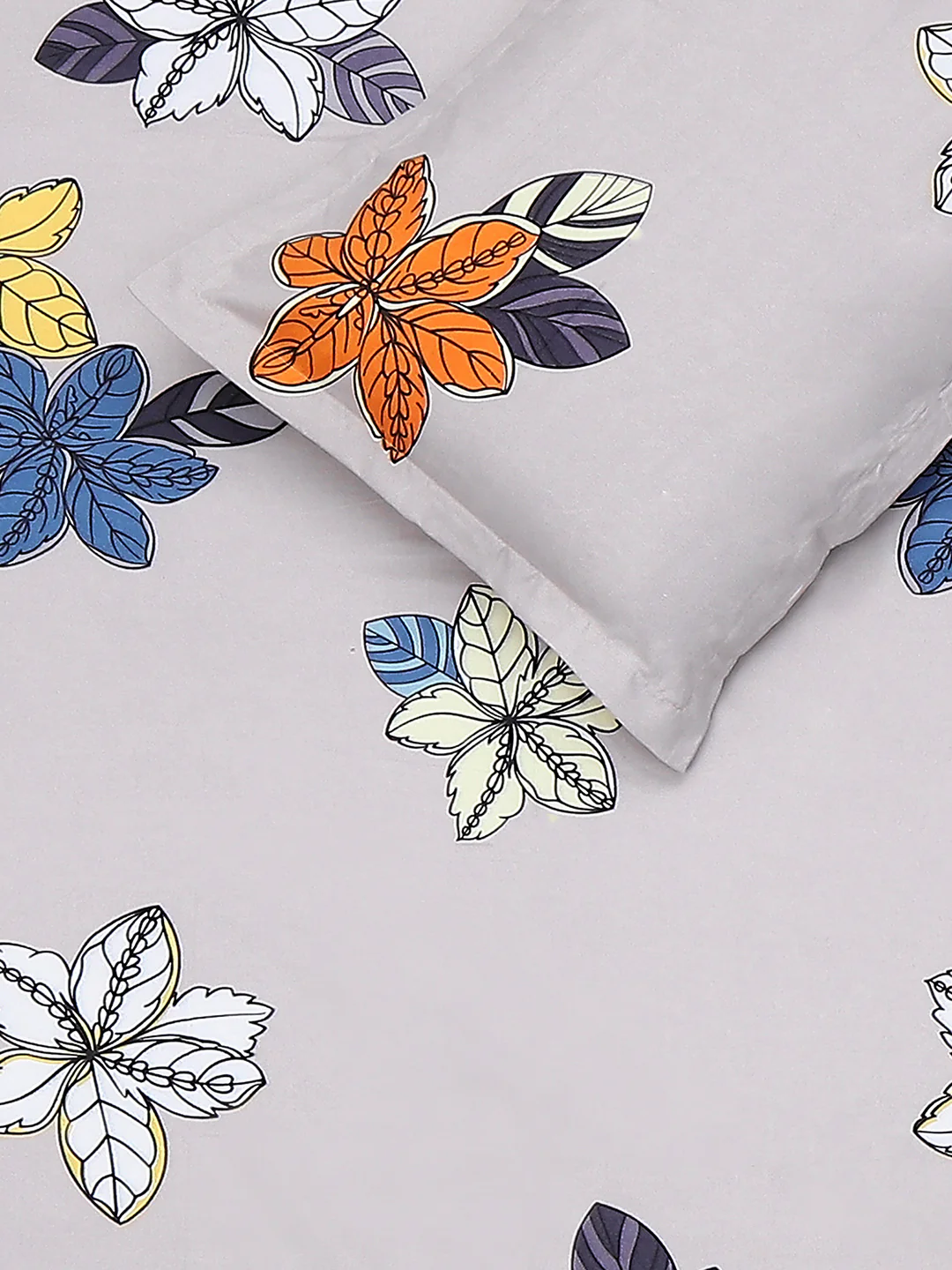 120 GSM Polyester Single Bedsheet with 1 Pillow Cover (Pixel) - Image 5