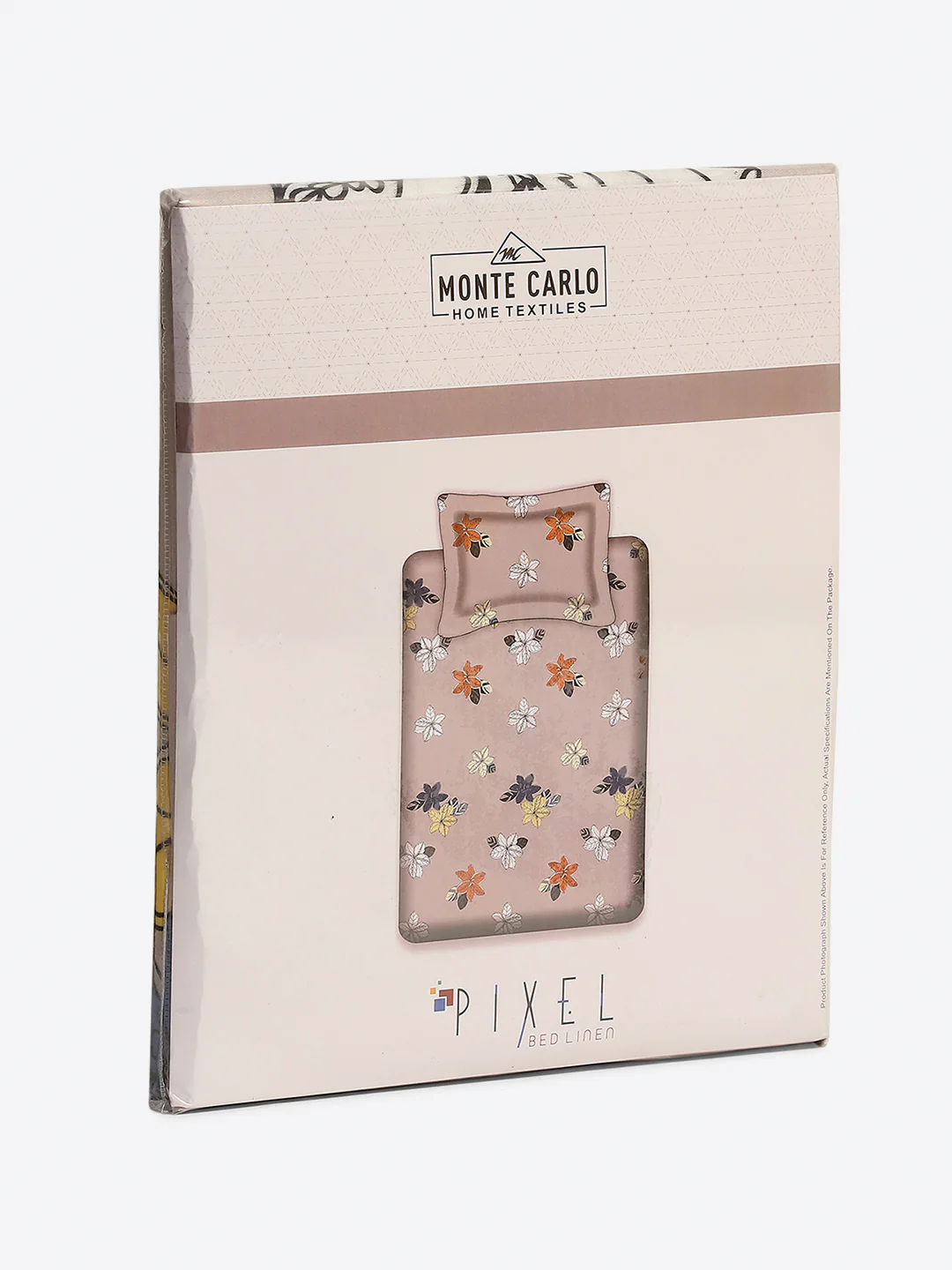 120 GSM Polyester Single Bedsheet with 1 Pillow Cover (Pixel) - Image 9