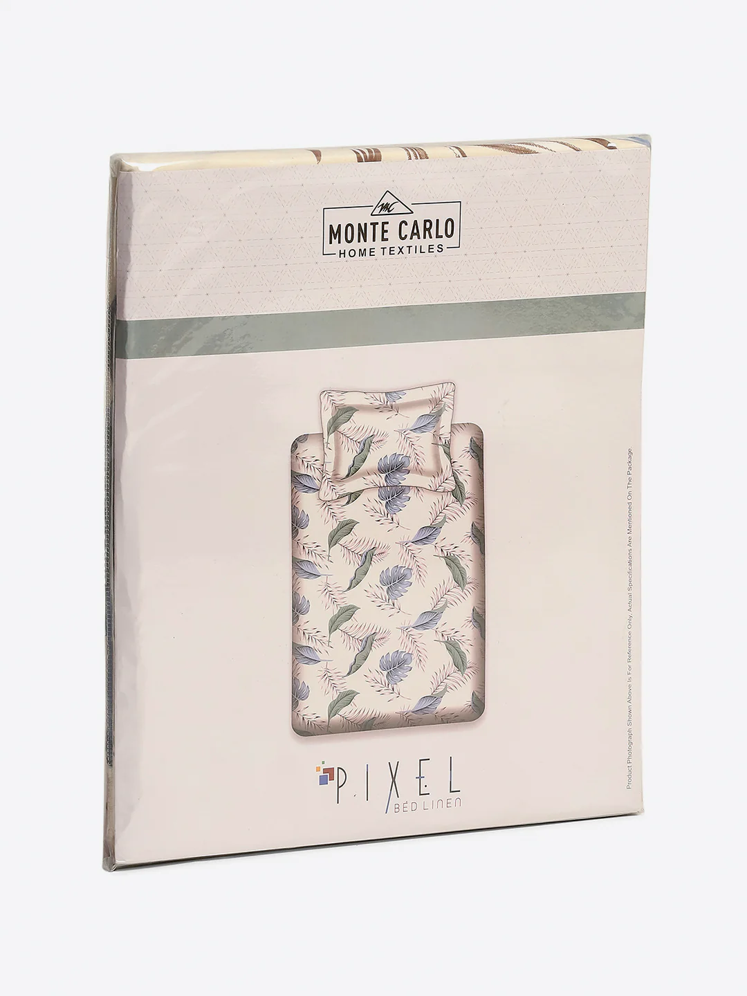 120 GSM Polyester Single Bedsheet with 1 Pillow Cover (Pixel) - Image 9