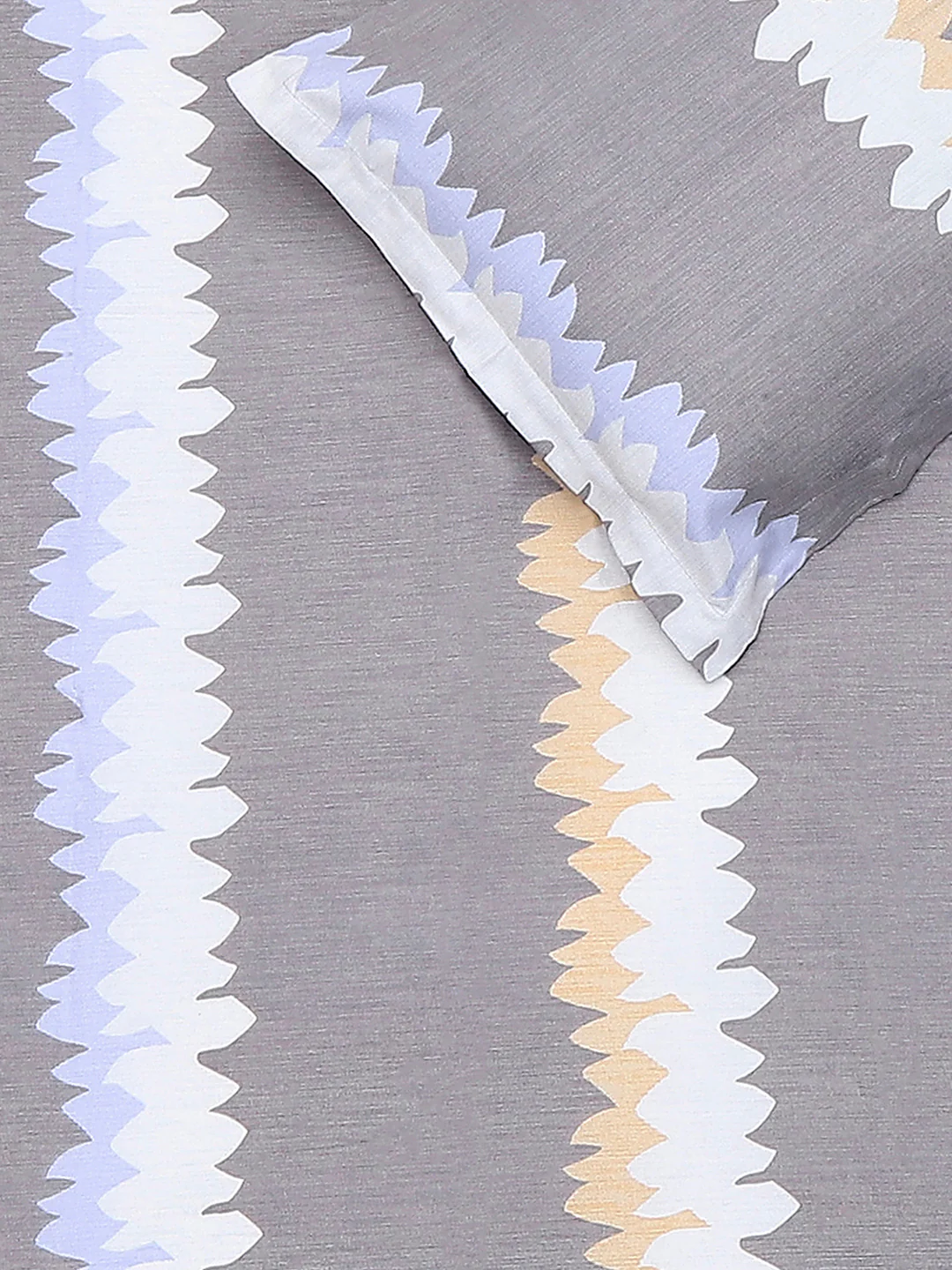 120 GSM Polyester Single Bedsheet with 1 Pillow Cover (Pixel) - Image 5