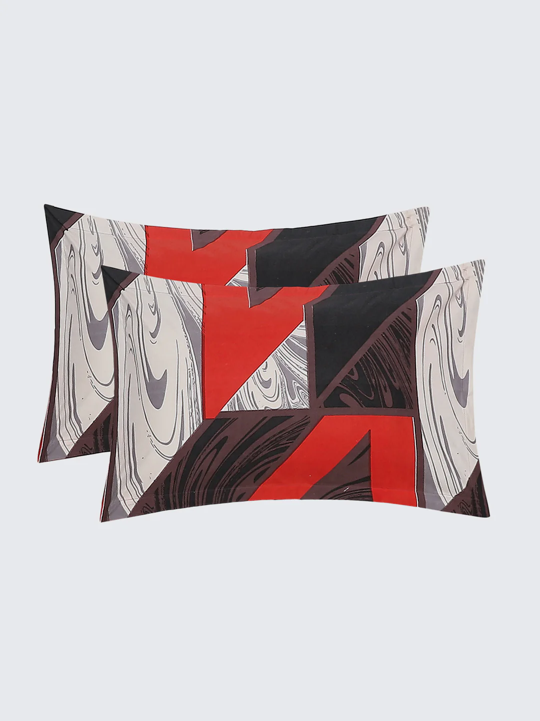 125 GSM Polyester Double Bed Bedsheet with 2 Pillow Covers - Image 8