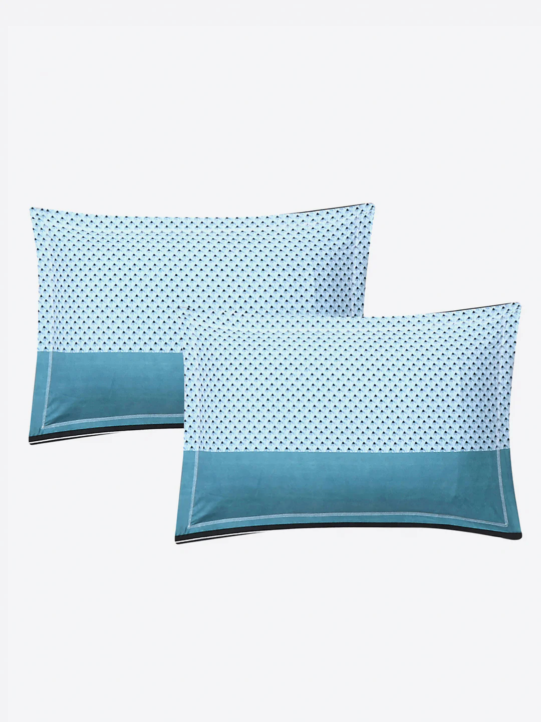130 GSM Polyester Double Bed 1 Bedsheet with 2 Pillow Covers (Fashnik) - Image 7