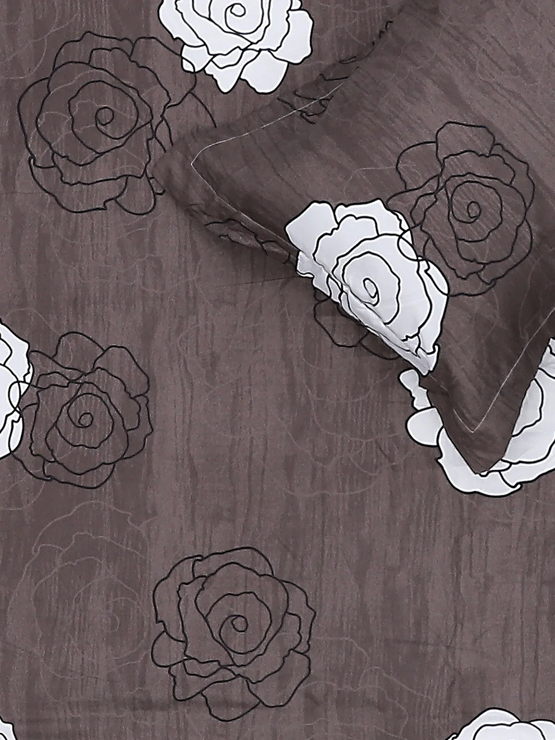 130 GSM Polyester Double Bed Bedsheet with 2 Pillow Covers - Image 6