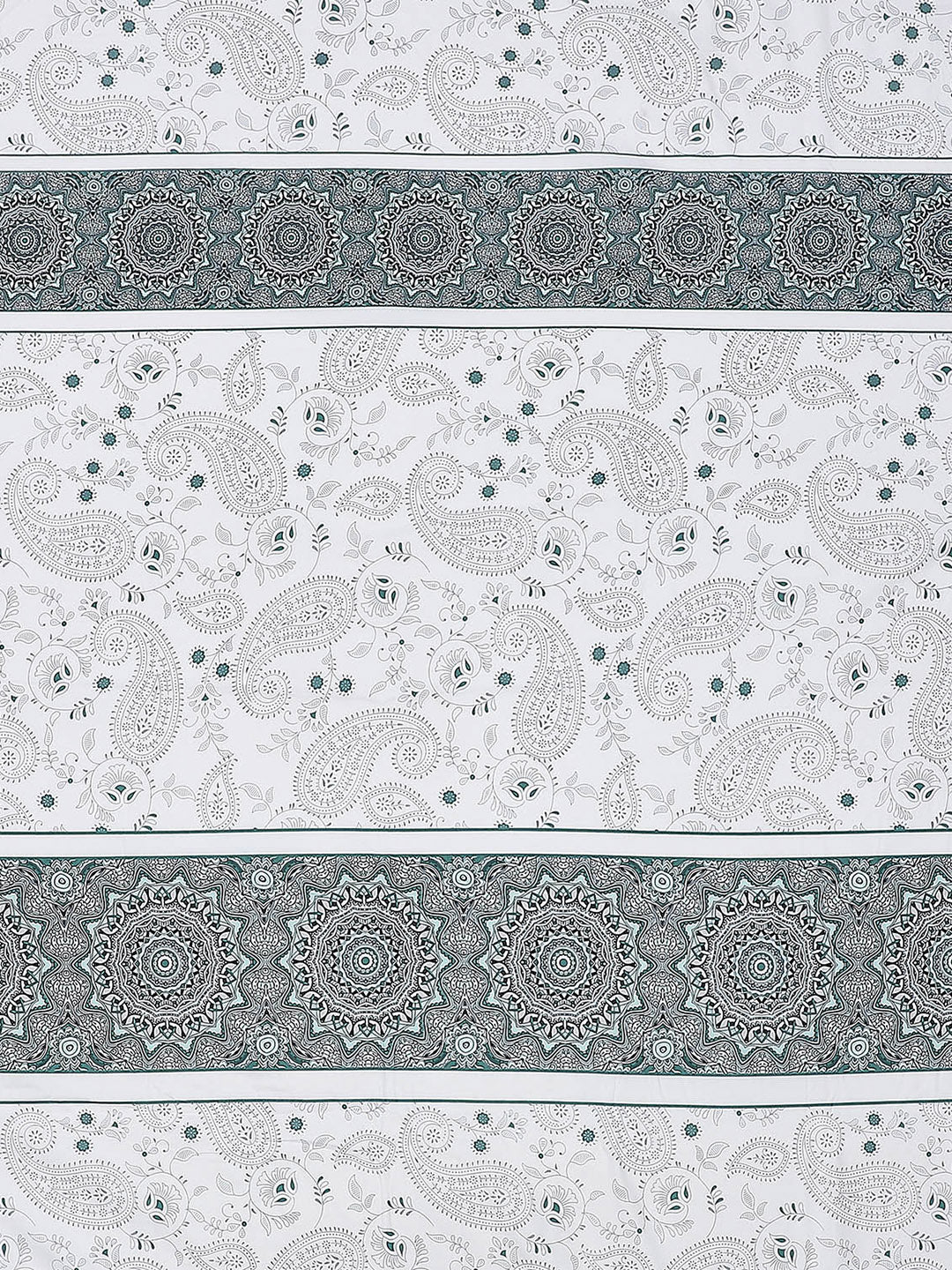 130 GSM Polyester Double Bed Bedsheet with 2 Pillow Covers - Image 7