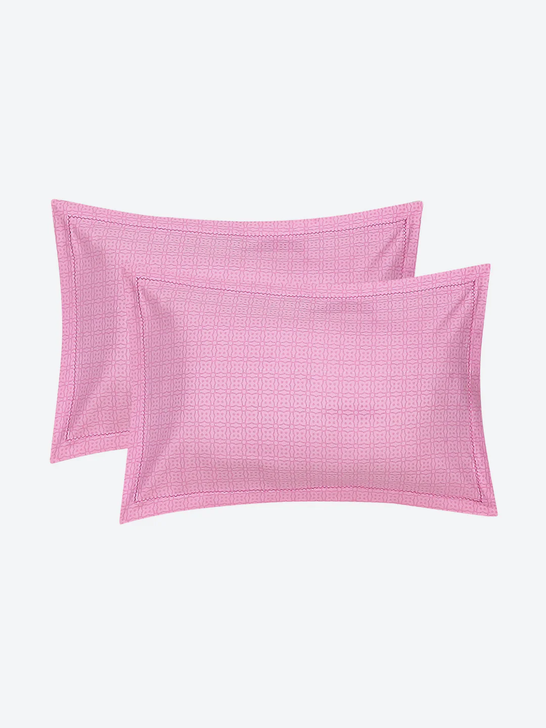130 GSM Polyester Double Bed Bedsheet with 2 Pillow Covers - Image 8