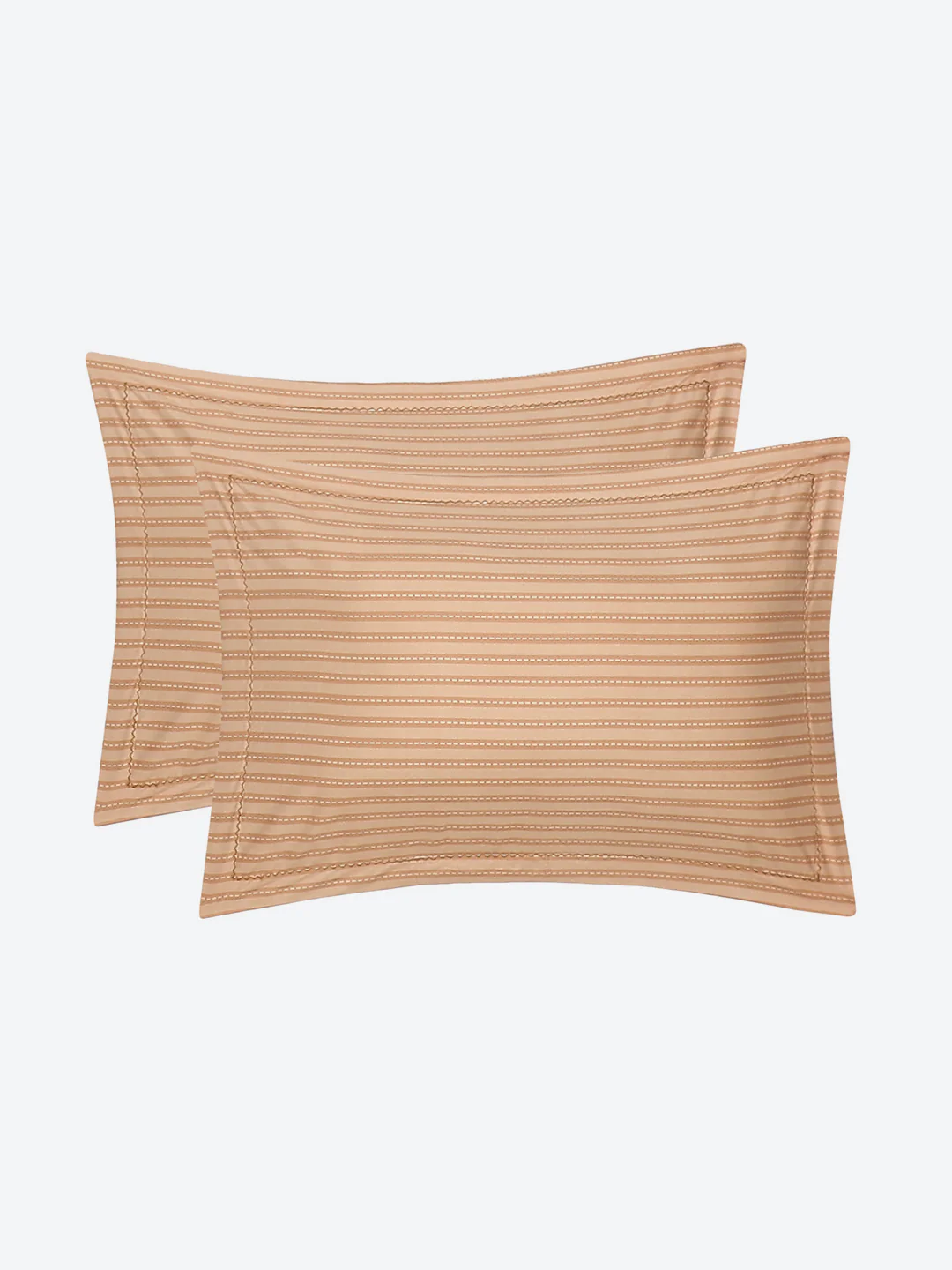 130 GSM Polyester Double Bed Bedsheet with 2 Pillow Covers - Image 8