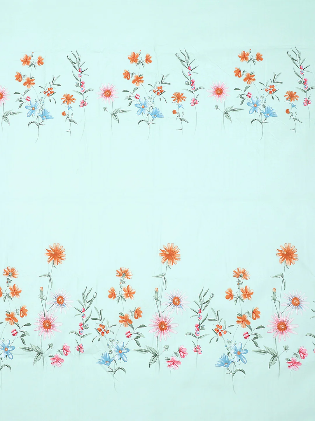 130 GSM Polyester Double Bed Bedsheet with 2 Pillow Covers - Image 7
