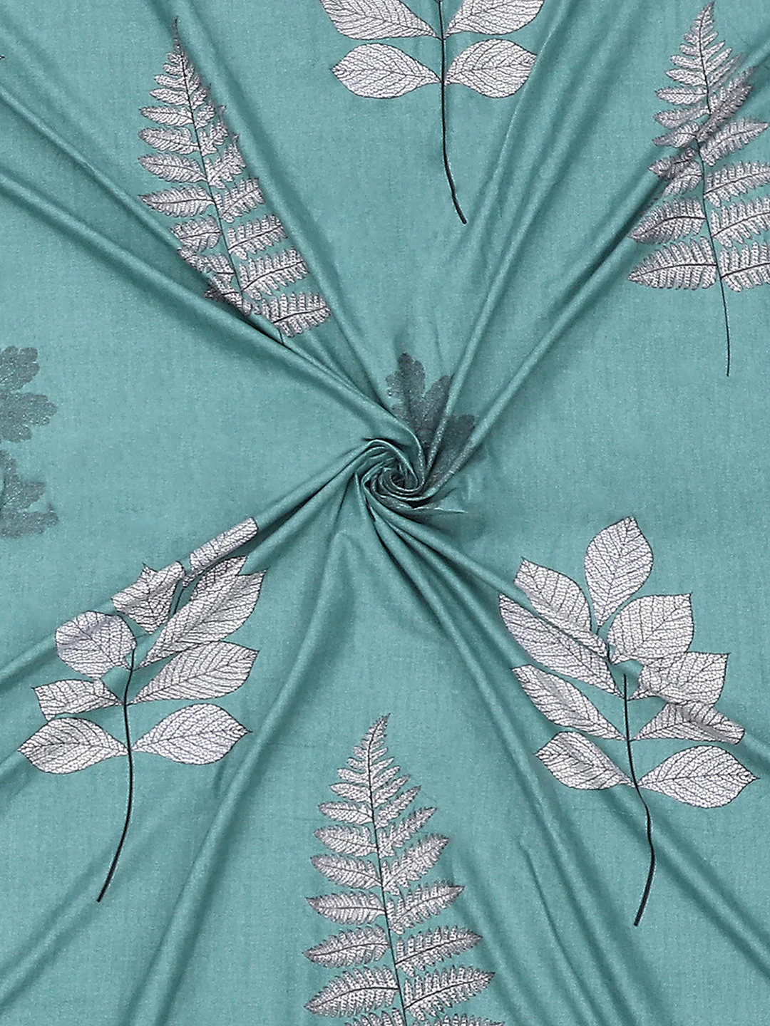 130 GSM Polyester Double Bed Bedsheet with 2 Pillow Covers - Image 9