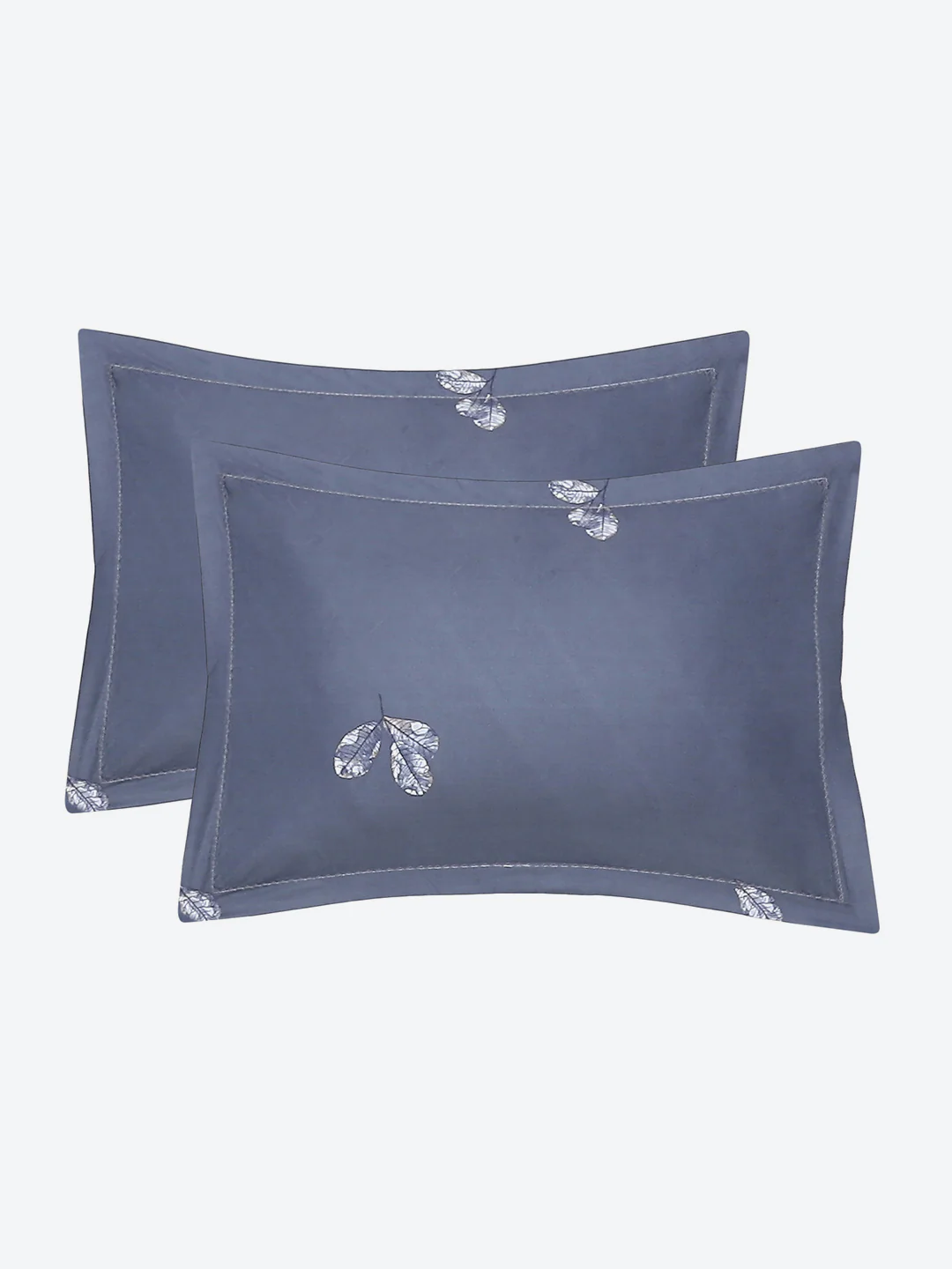 130 GSM Polyester Double Bed Bedsheet with 2 Pillow Covers - Image 8