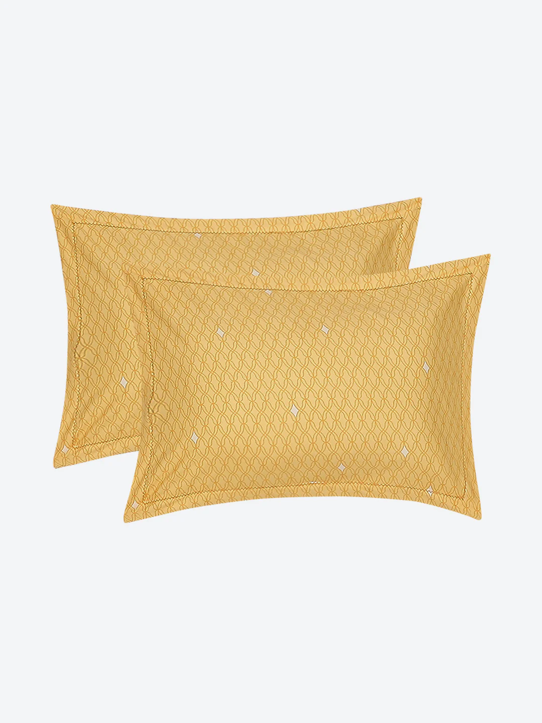 130 GSM Polyester Double Bed Bedsheet with 2 Pillow Covers - Image 8