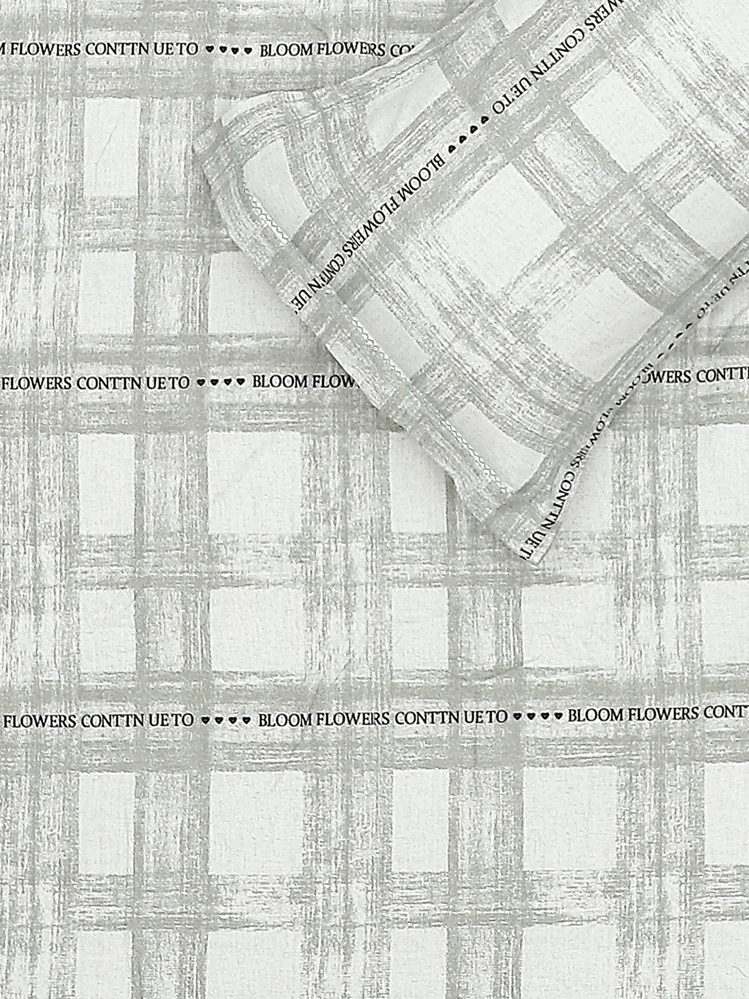 130 GSM Polyester Double Bed Bedsheet with 2 Pillow Covers - Image 6