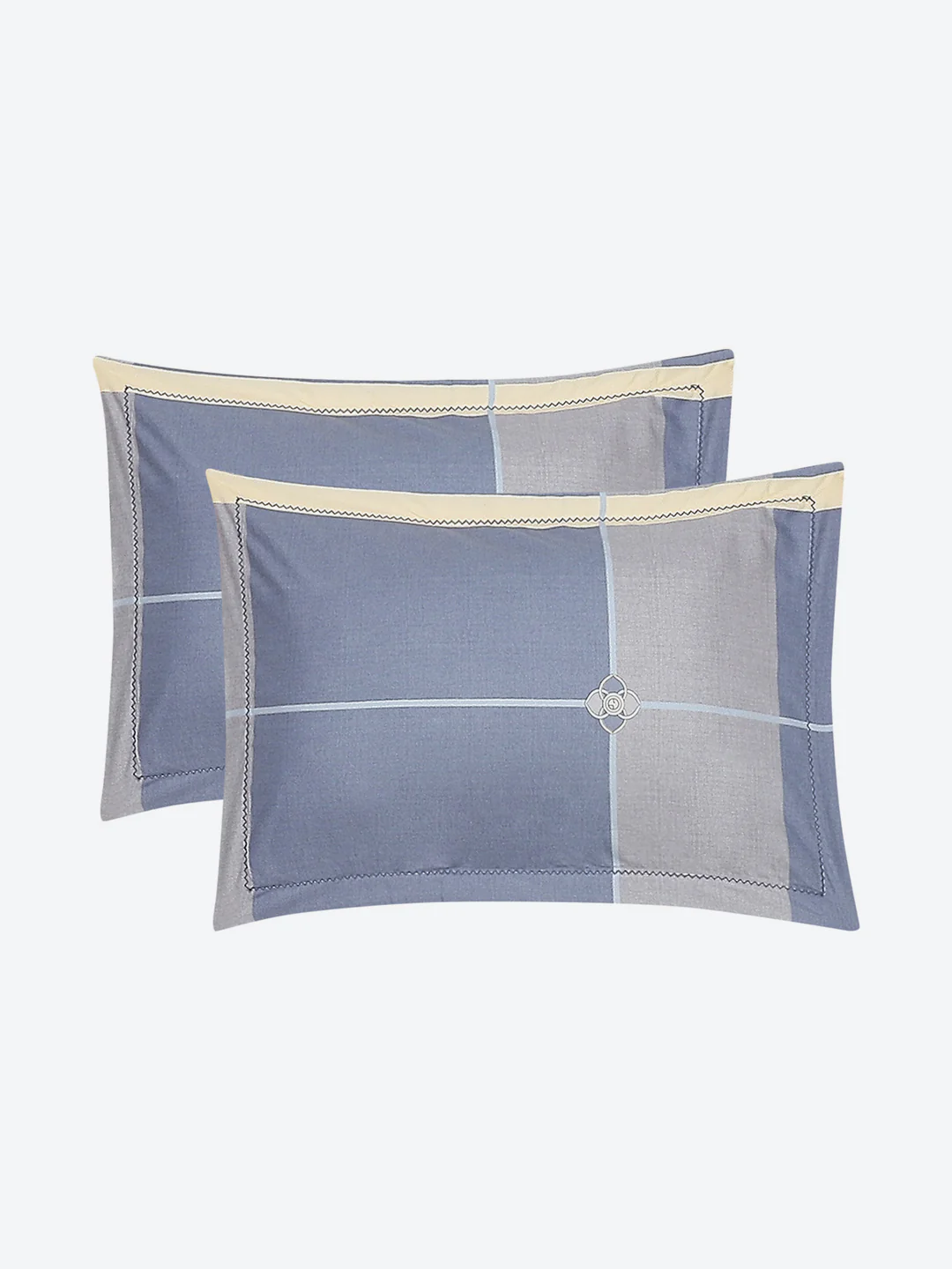 130 GSM Polyester Double Bed Bedsheet with 2 Pillow Covers - Image 8