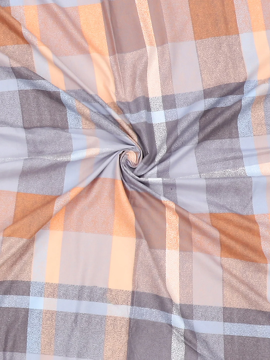 130 GSM Polyester Double Bed Bedsheet with 2 Pillow Covers - Image 9