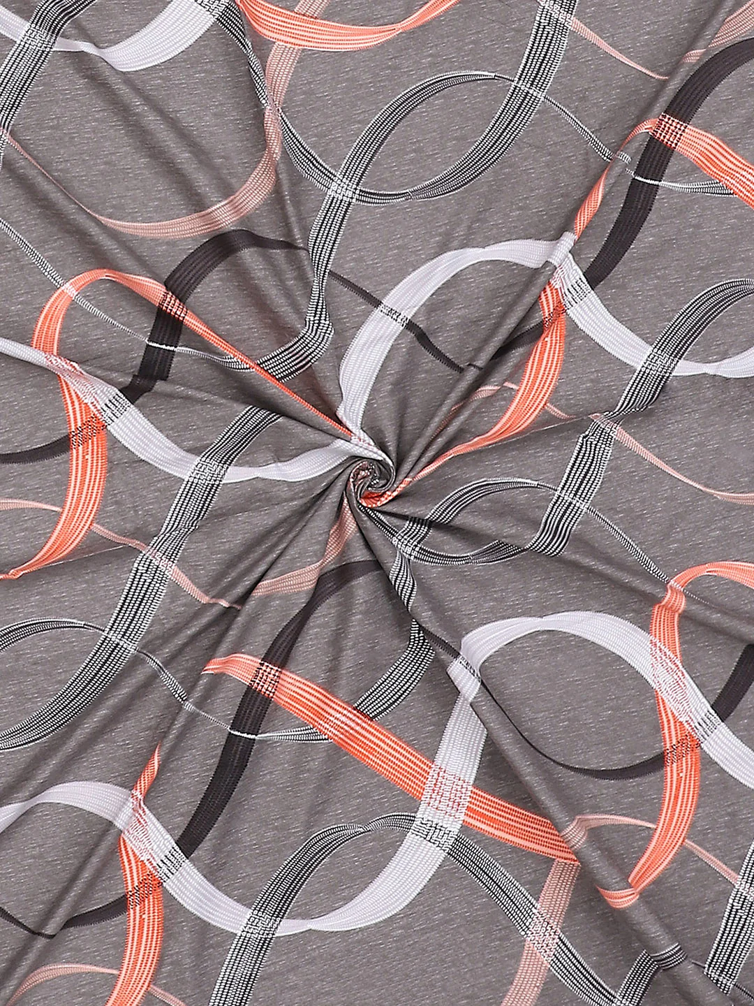 130 GSM Polyester Double Bed Bedsheet with 2 Pillow Covers - Image 9