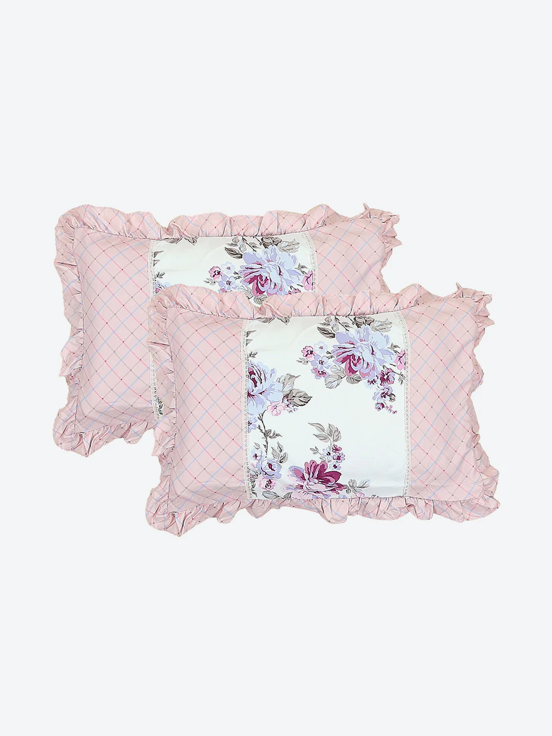 130 GSM Polyester Double Bed 1 Bedsheet with 2 Pillow Covers (Essence) - Image 7
