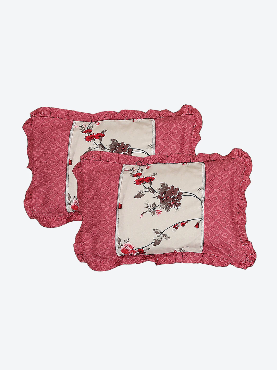 130 GSM Polyester Double Bed 1 Bedsheet with 2 Pillow Covers (Vibrant) - Image 7