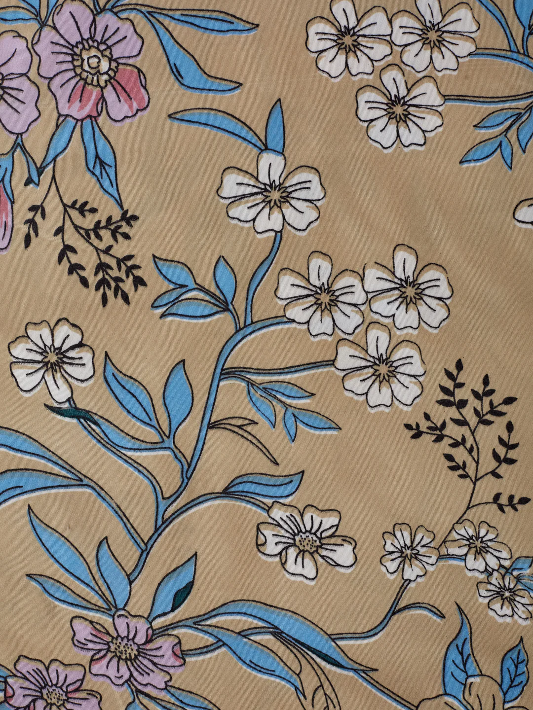130 GSM Polyester Double Bed Bedsheet with 2 Pillow Covers Fashnik Collection - Image 7