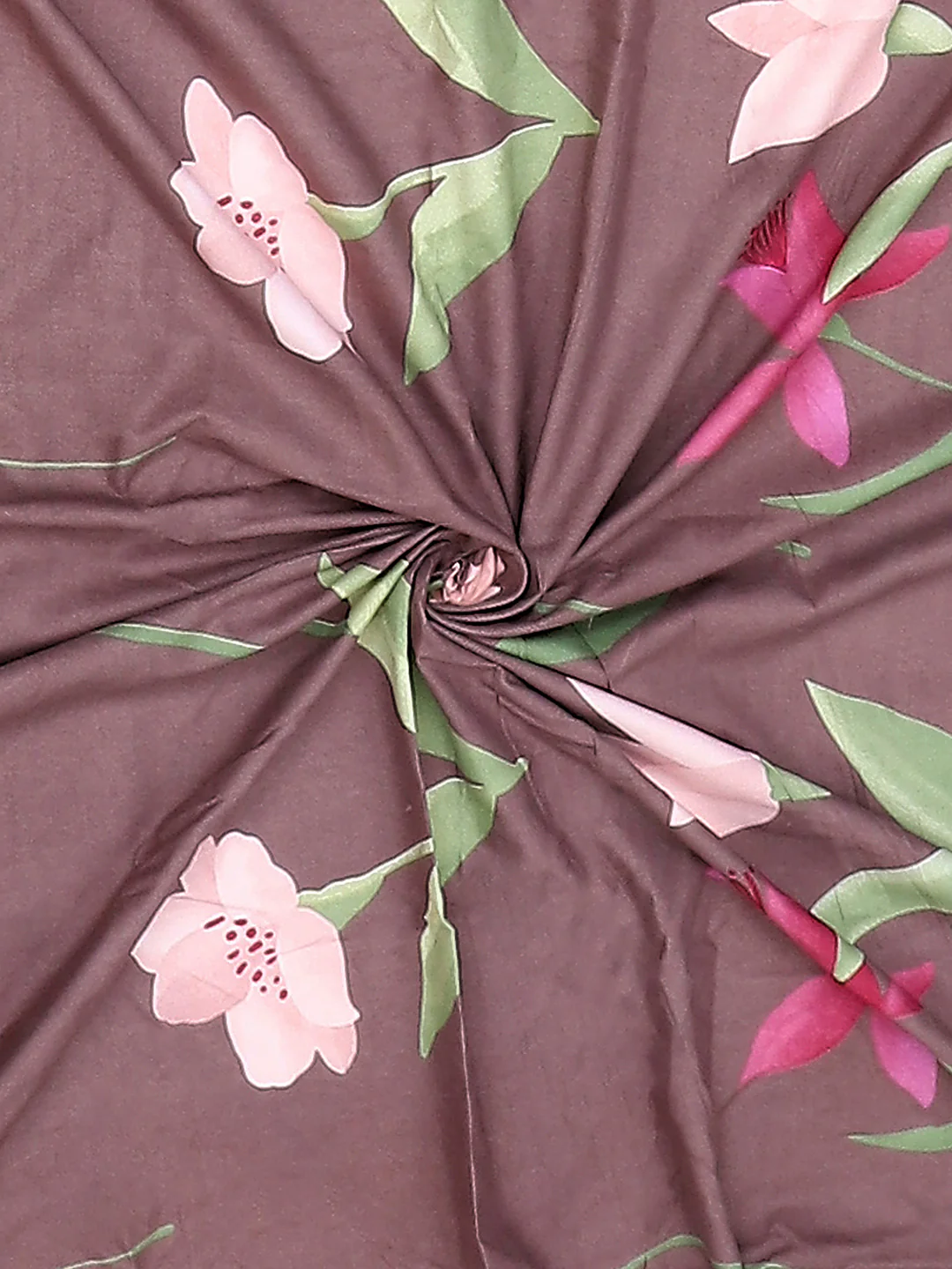 130 GSM Polyester King Size 1 Bedsheet with 2 Pillow Covers (Edmond) - Image 8