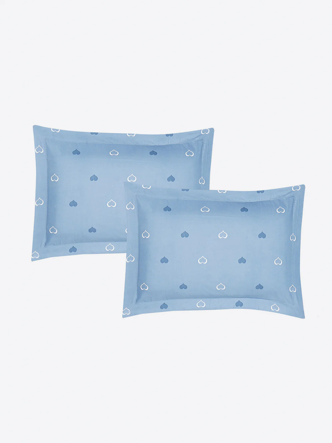 130 GSM Polyester King Size 1 Bedsheet with 2 Pillow Covers (Stanley) - Image 7